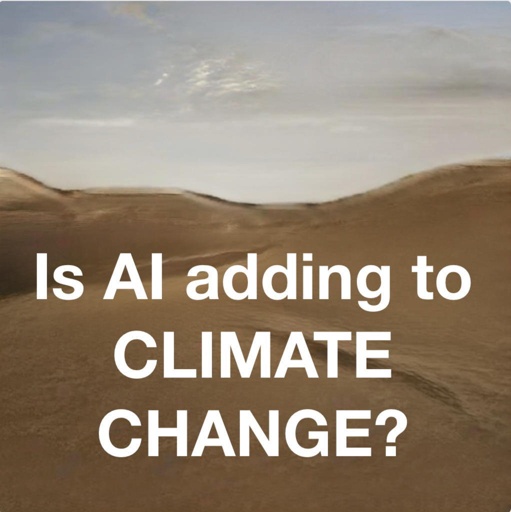 Is AI adding to climate change